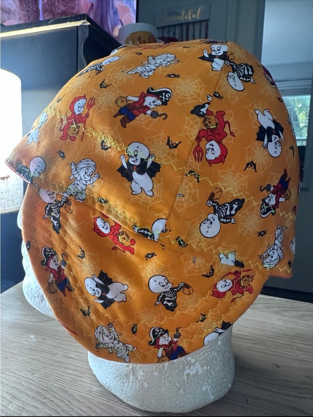 Halloween Print welding Cap